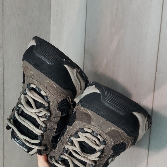 Skechers Mens Memory 51241 Foam Leather Running Sneakers shoes sz 8.5 - Picture 4 of 14